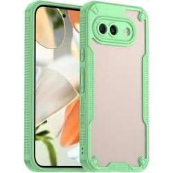 Phonesta Shockproof Armor Back Cover Hülle für Google Pixel 9a - Grün