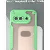 Phonesta Shockproof Armor Back Cover Hülle für Google Pixel 9a - Grün 5