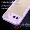 Phonesta Shockproof Armor Back Cover Hülle für Google Pixel 9a - Lila 4