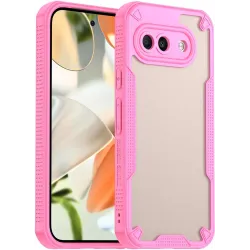Phonesta Shockproof Armor Back Cover Hülle für Google Pixel 9a - Rosa