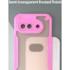 Phonesta Shockproof Armor Back Cover Hülle für Google Pixel 9a - Rosa 5
