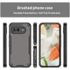 Phonesta Shockproof Armor Back Cover Hülle für Google Pixel 9a - Schwarz 2