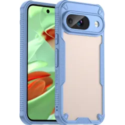 Phonesta Shockproof Armor Back Cover Hülle für Google Pixel 9 - Blau