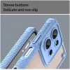 Phonesta Shockproof Armor Back Cover Hülle für Motorola Moto G75 - Blau 5