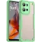 Phonesta Shockproof Armor Back Cover Hülle für Motorola Moto G75 - Grün