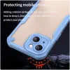 Phonesta Shockproof Armor Back Cover Hülle für Apple iPhone 15 Plus - Blau 4