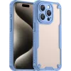 Phonesta Shockproof Armor Back Cover Hülle für Apple iPhone 15 Pro - Blau
