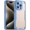 Phonesta Shockproof Armor Back Cover Hülle für Apple iPhone 15 Pro - Blau