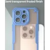Phonesta Shockproof Armor Back Cover Hülle für Apple iPhone 15 Pro - Blau 5