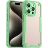 Phonesta Shockproof Armor Back Cover Hülle für Apple iPhone 15 Pro - Grün