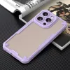 Phonesta Shockproof Armor Back Cover Hülle für Apple iPhone 15 Pro - Lila 7