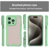 Phonesta Shockproof Armor Back Cover Hülle für Apple iPhone 15 Pro Max - Grün 2