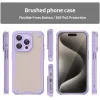 Phonesta Shockproof Armor Back Cover Hülle für Apple iPhone 15 Pro Max - Lila 2