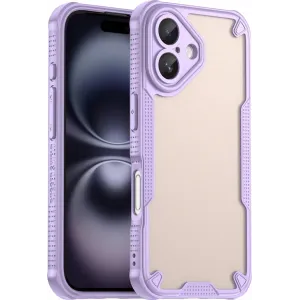 Phonesta Shockproof Armor Back Cover Hülle für Apple iPhone 16 Plus - Lila