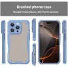 Phonesta Shockproof Armor Back Cover Hülle für Apple iPhone 16 Pro - Blau 2
