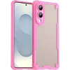 Phonesta Shockproof Armor Back Cover Hülle für Samsung Galaxy S25 Edge - Rosa