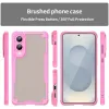 Phonesta Shockproof Armor Back Cover Hülle für Samsung Galaxy S25 Edge - Rosa 2