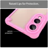 Phonesta Shockproof Armor Back Cover Hülle für Samsung Galaxy S25 Edge - Rosa 8