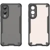 Phonesta Shockproof Armor Back Cover Hülle für Samsung Galaxy S25 Edge - Schwarz 10