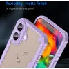 Phonesta Shockproof Armor Back Cover Hülle für Apple iPhone 17 - Lila 9