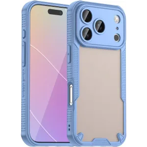Phonesta Shockproof Armor Back Cover Hülle für Apple iPhone 17 Pro - Blau