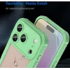 Phonesta Shockproof Armor Back Cover Hülle für Apple iPhone 17 Pro - Grün 9