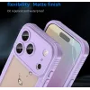 Phonesta Shockproof Armor Back Cover Hülle für Apple iPhone 17 Pro - Lila 9