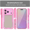 Phonesta Shockproof Armor Back Cover Hülle für Apple iPhone 17 Pro - Rosa 3