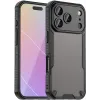 Phonesta Shockproof Armor Back Cover Hülle für Apple iPhone 17 Pro - Schwarz 0