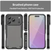 Phonesta Shockproof Armor Back Cover Hülle für Apple iPhone 17 Pro - Schwarz 3