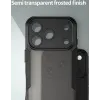Phonesta Shockproof Armor Back Cover Hülle für Apple iPhone 17 Pro - Schwarz 6