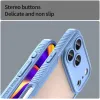Phonesta Shockproof Armor Back Cover Hülle für Apple iPhone 17 Pro Max - Blau 5