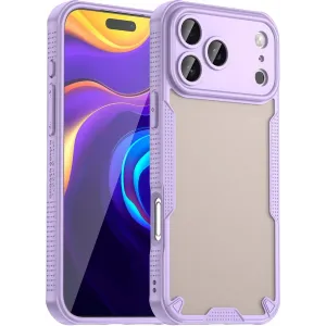Phonesta Shockproof Armor Back Cover Hülle für Apple iPhone 17 Pro Max - Lila