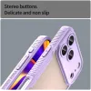 Phonesta Shockproof Armor Back Cover Hülle für Apple iPhone 17 Pro Max - Lila 5