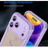 Phonesta Shockproof Armor Back Cover Hülle für Apple iPhone 17 Pro Max - Lila 7