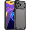 Phonesta Shockproof Armor Back Cover Hülle für Apple iPhone 17 Pro Max - Schwarz 0