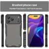 Phonesta Shockproof Armor Back Cover Hülle für Apple iPhone 17 Pro Max - Schwarz 1