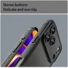 Phonesta Shockproof Armor Back Cover Hülle für Apple iPhone 17 Pro Max - Schwarz 5