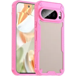 Phonesta Shockproof Armor Back Cover Hülle für Google Pixel 10 Pro - Rosa