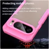 Phonesta Shockproof Armor Back Cover Hülle für Google Pixel 10 Pro XL - Rosa 4