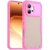 Phonesta Shockproof Armor Back Cover Hülle für HONOR 600 - Rosa 0