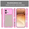 Phonesta Shockproof Armor Back Cover Hülle für HONOR 600 - Rosa 1