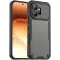 Phonesta Shockproof Armor Back Cover Hülle für HONOR 600 - Schwarz