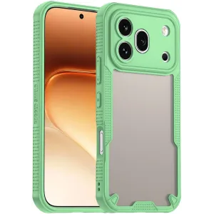 Phonesta Shockproof Armor Back Cover Hülle für HONOR 600 Pro - Grün