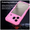 Phonesta Shockproof Armor Back Cover Hülle für HONOR 600 Pro - Rosa 3
