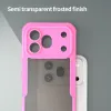Phonesta Shockproof Armor Back Cover Hülle für HONOR 600 Pro - Rosa 4