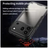 Phonesta Shockproof Armor Back Cover Hülle für HONOR 600 Pro - Schwarz 3