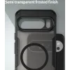 Phonesta Shockproof Armor Back Cover Hülle mit MagSafe für Google Pixel 10 Pro XL - Schwarz 5