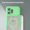 Phonesta Shockproof Armor Back Cover Hülle mit MagSafe für HONOR 600 - Grün 4