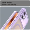 Phonesta Shockproof Armor Back Cover Hülle mit MagSafe für HONOR 600 - Lila 5